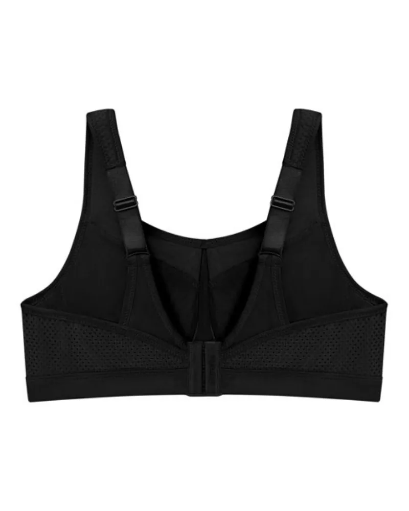 9066 Black High Impact Sports Underwire Bra