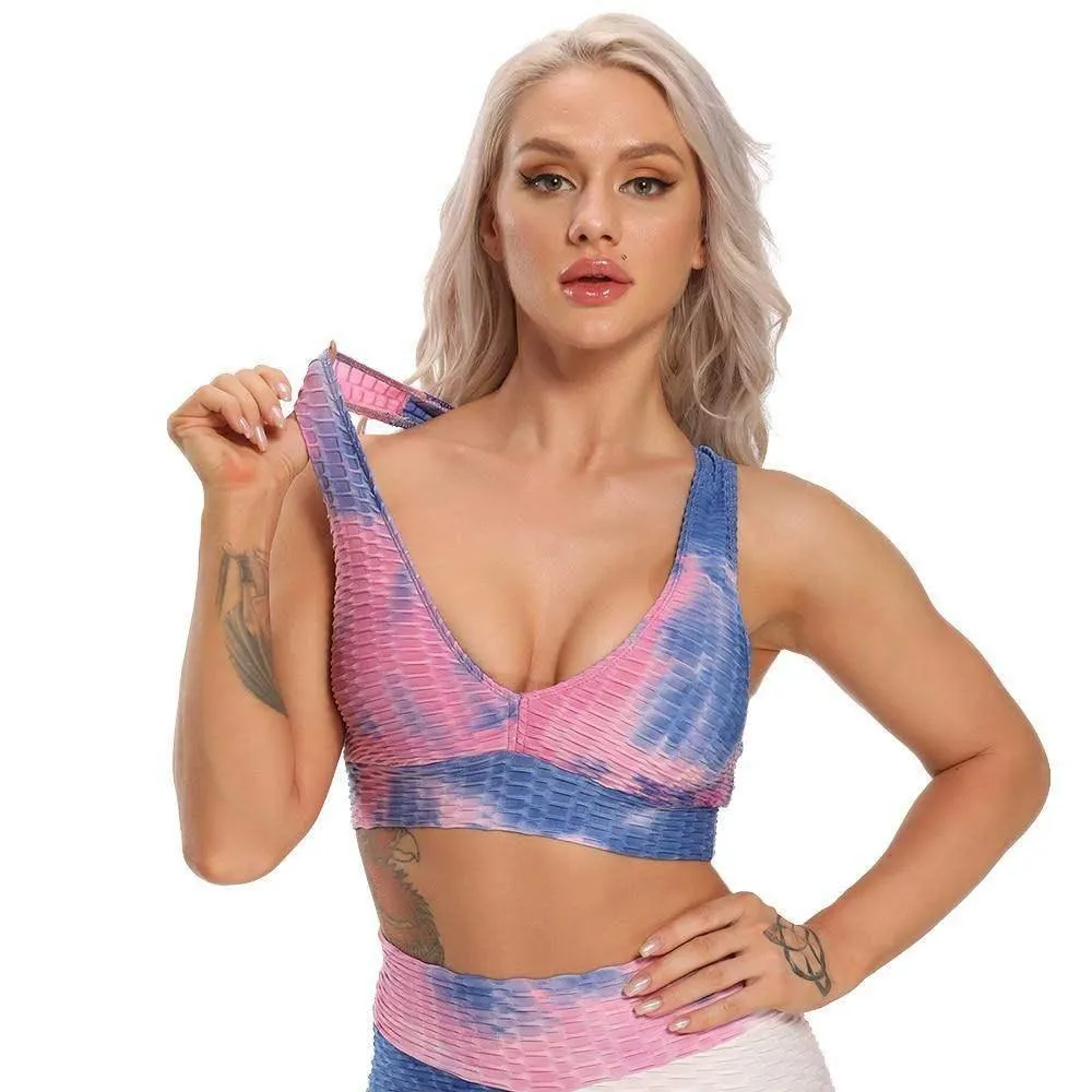 Activewear Deep V-Crop Top
