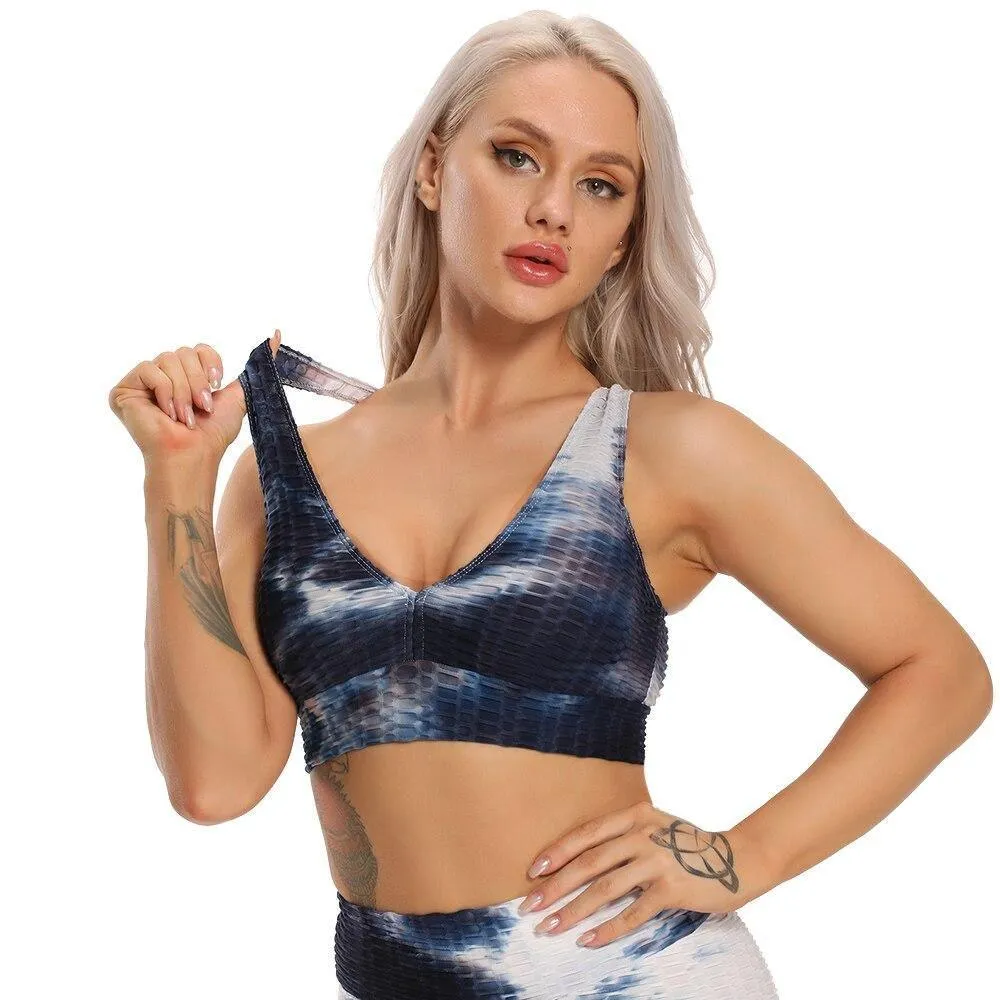 Activewear Deep V-Crop Top