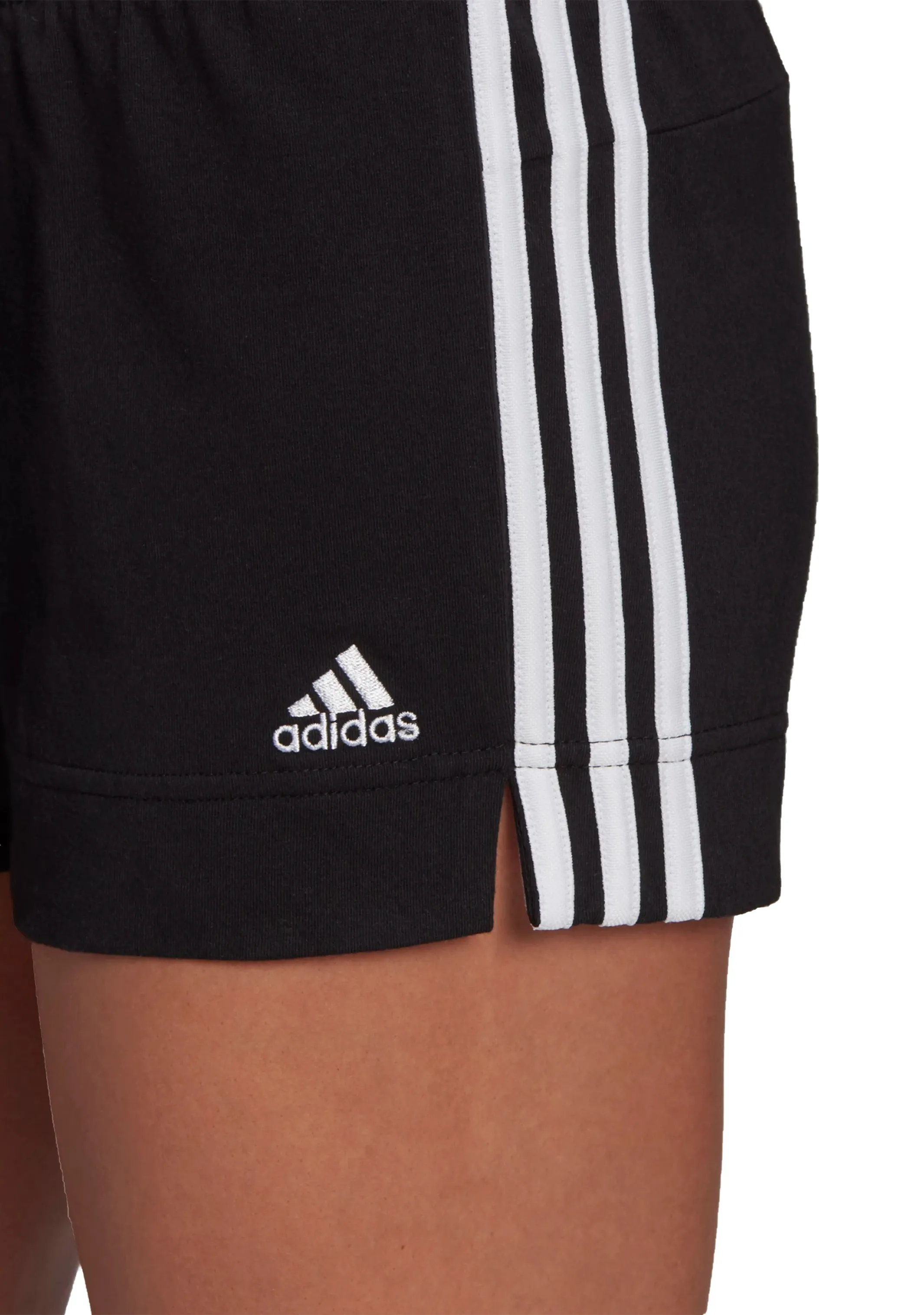 Adidas Women’s Essentials Slim 3 Stripe Shorts
