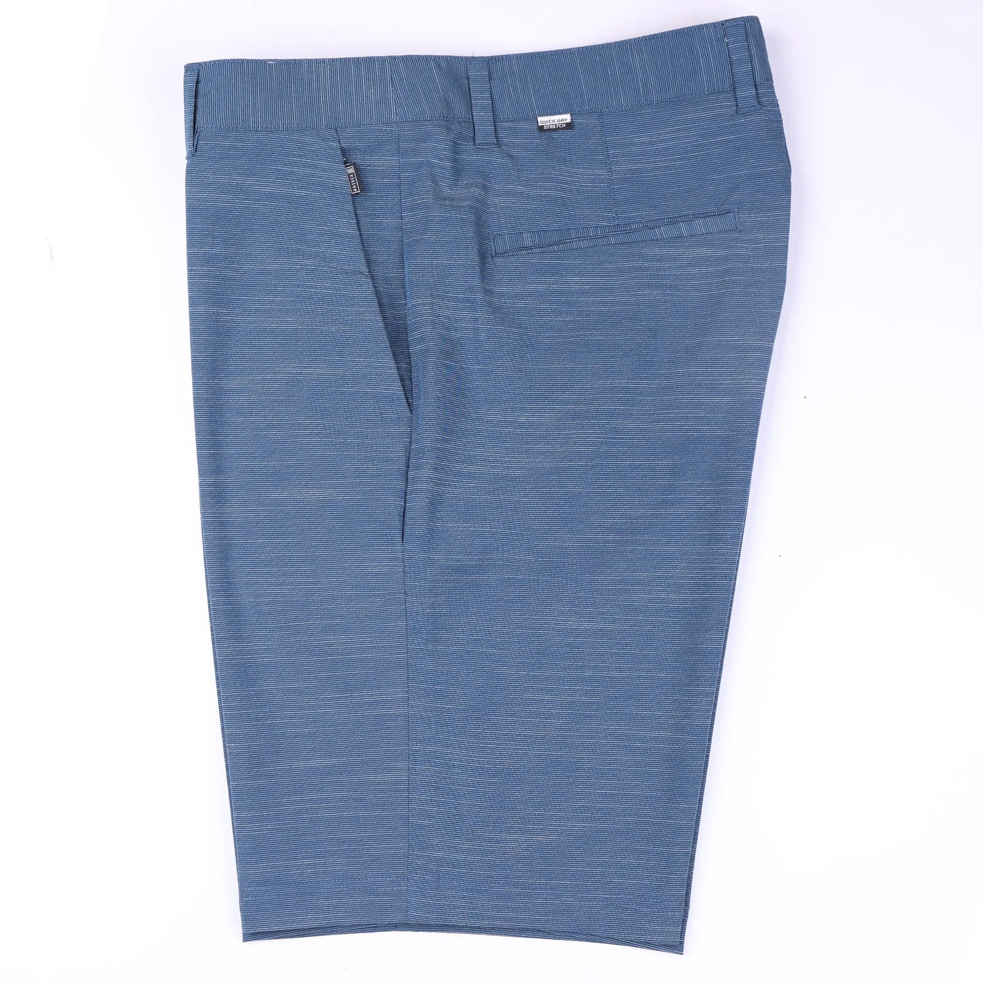 All In One Mens Hybrid Shorts - Slub Grey