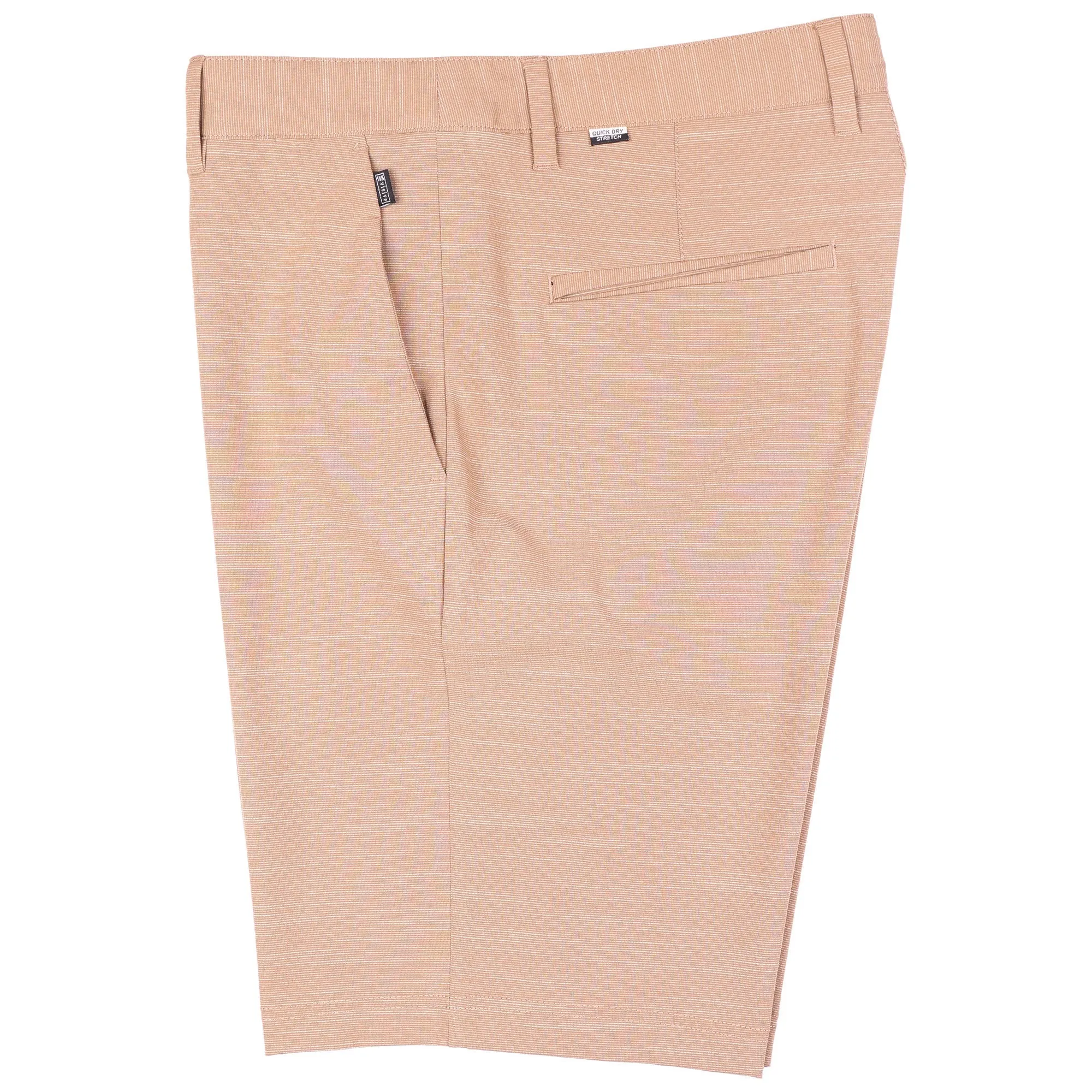 All In One Mens Hybrid Shorts - Slub Grey