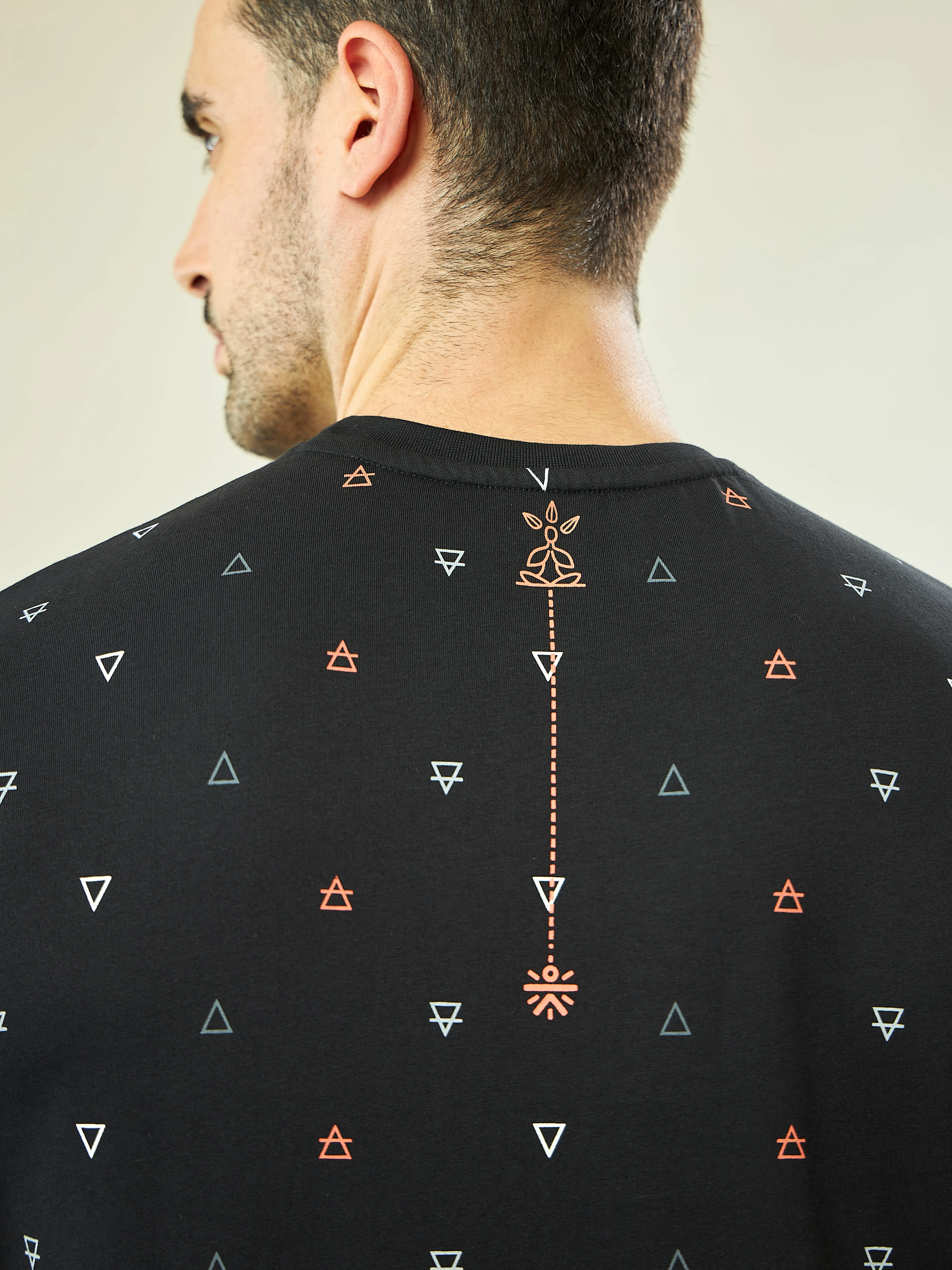 All Over Print Yoga T-shirt