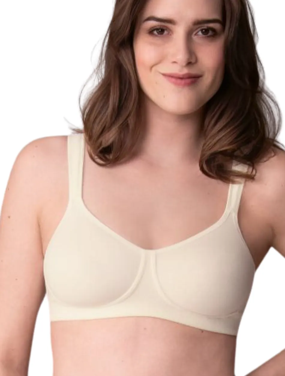 Anita Salvia Wire-free Mastectomy Bra, Champagne | Champagne Anita Salvia Mastectomy Bras | Anita Pocketed Bras
