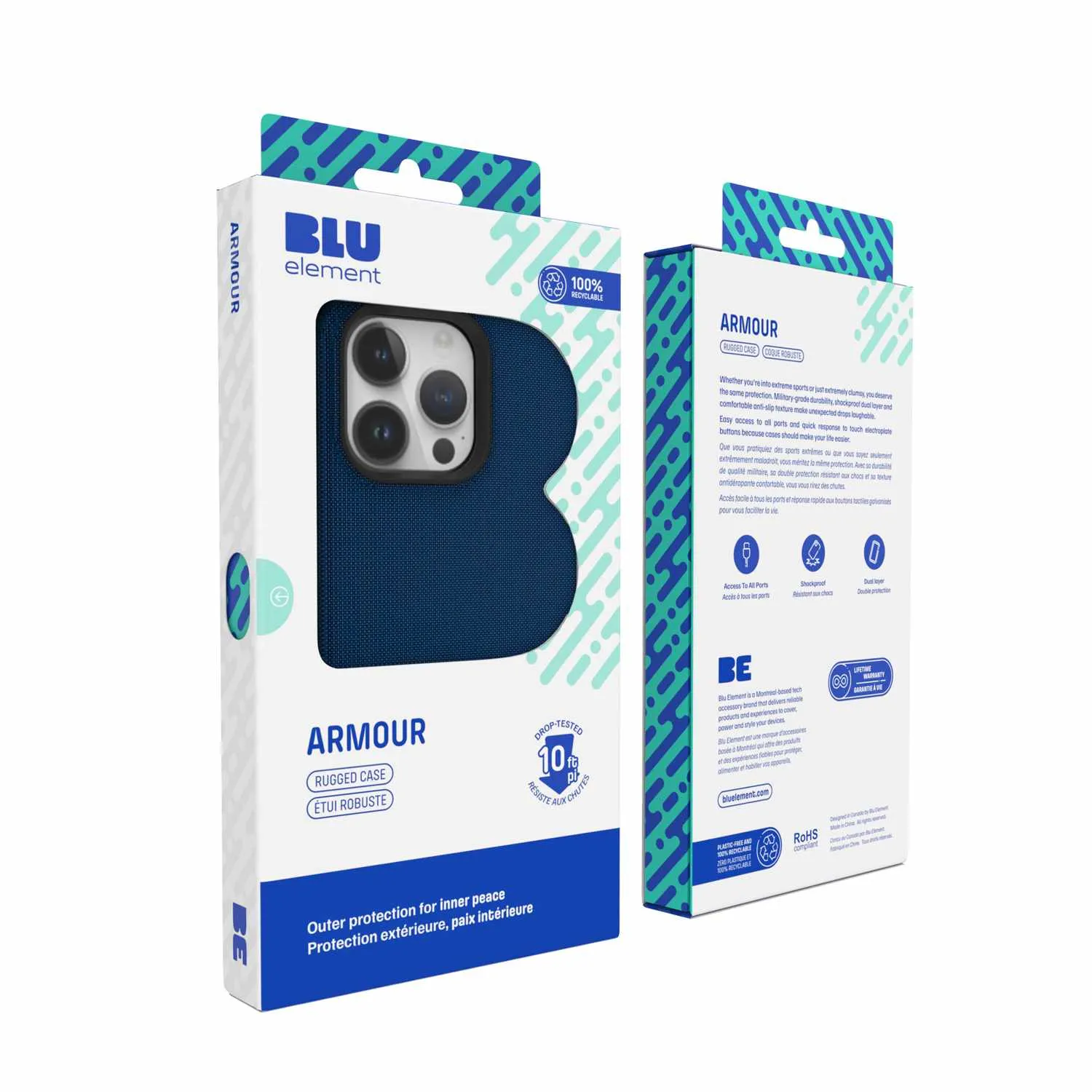 Armour Rugged Navy for iPhone 15/14/13