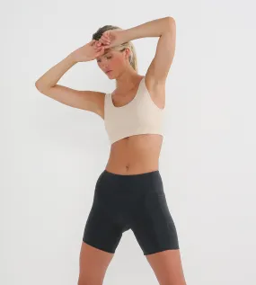 Bella Bustiere- Elevate Sports Bra- Scoop Back, Peanut