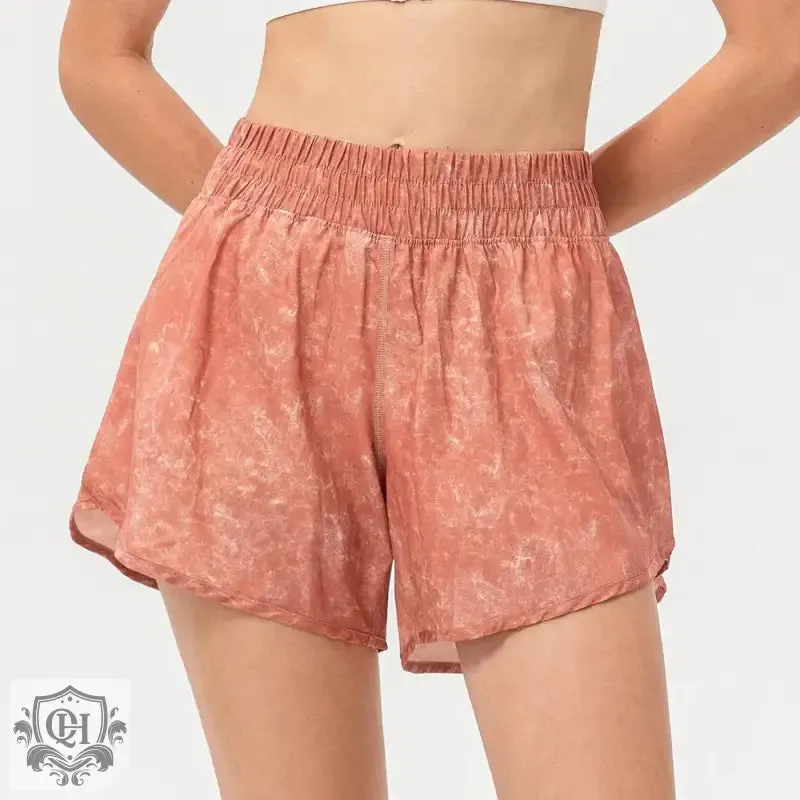 Breathable Sporty Fit Quick Drying Yoga Shorts