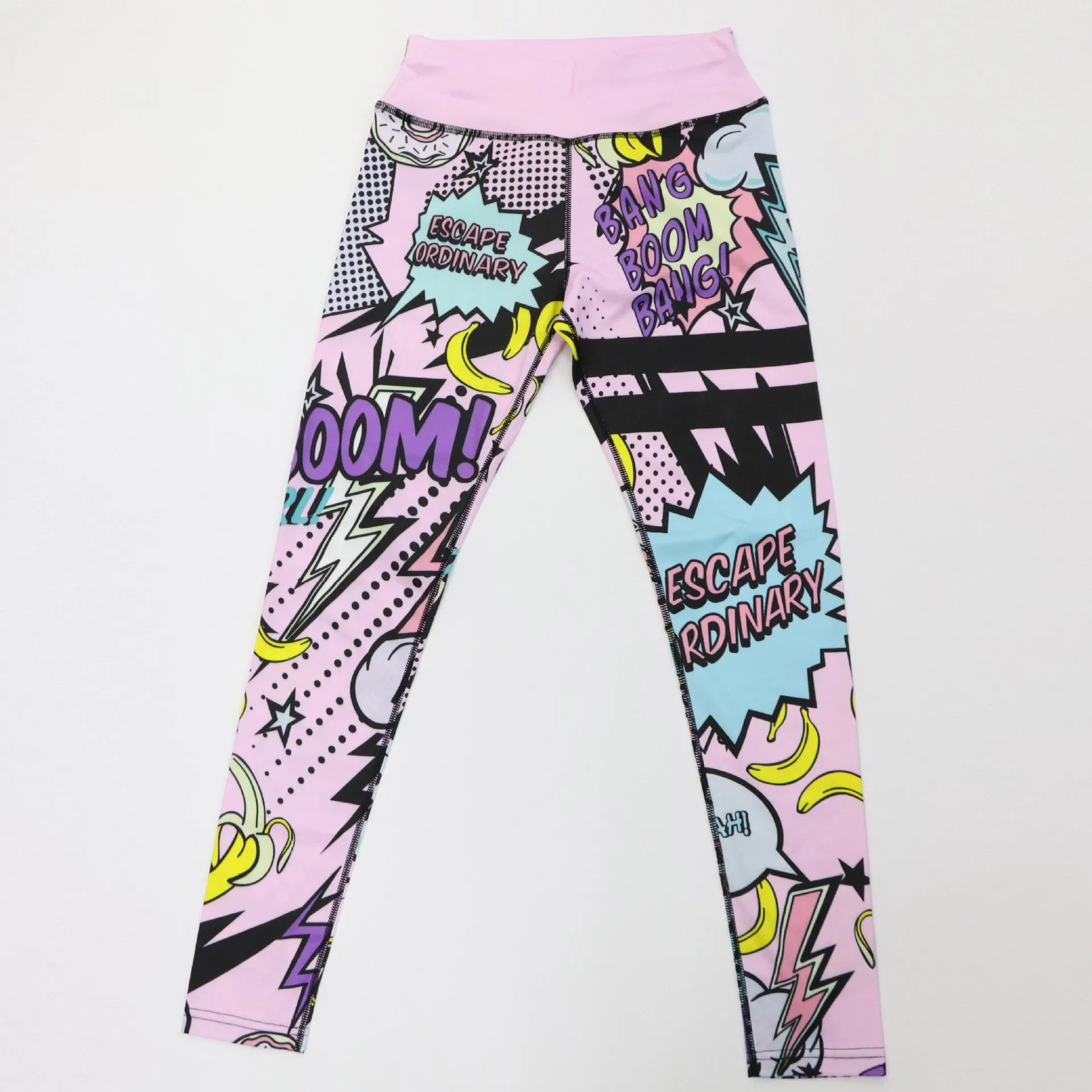 Cartoon Print Yoga Set
