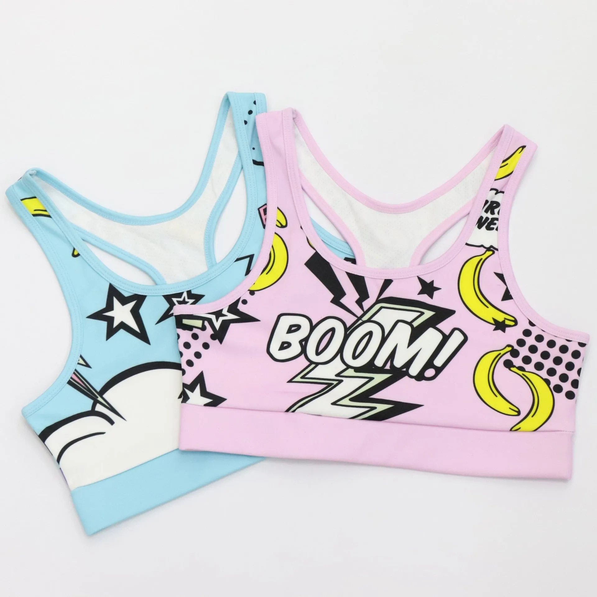 Cartoon Print Yoga Set