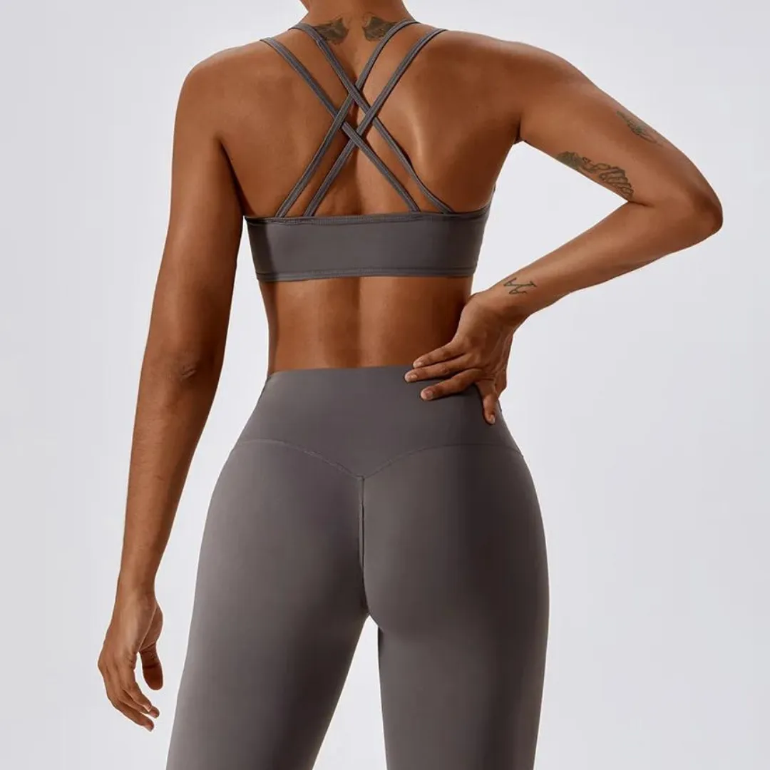CERISE SPORTS BRA