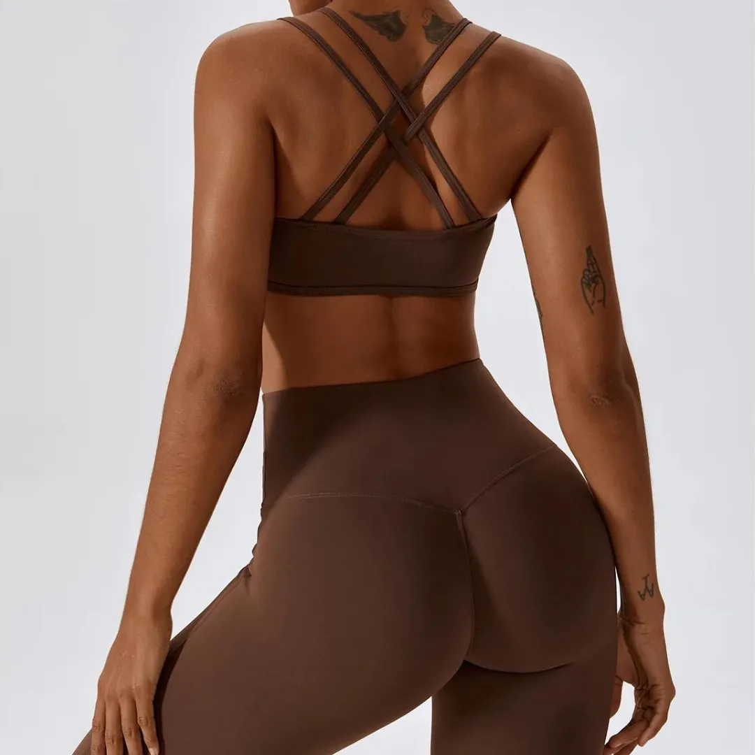 CERISE SPORTS BRA