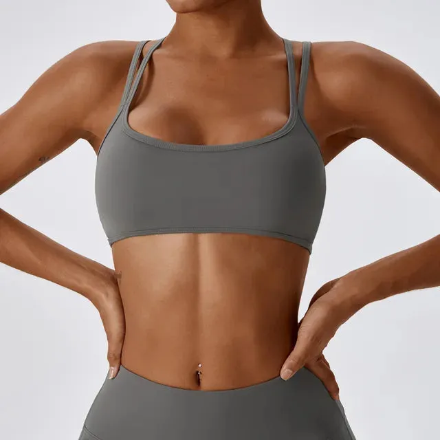CERISE SPORTS BRA