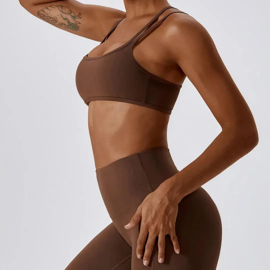 CERISE SPORTS BRA