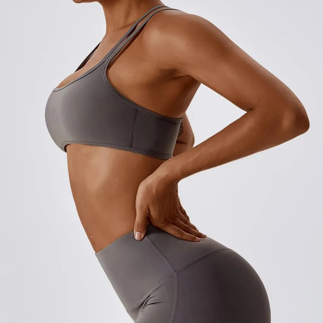 CERISE SPORTS BRA