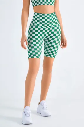 Checkerboard Seamless Gym Shorts