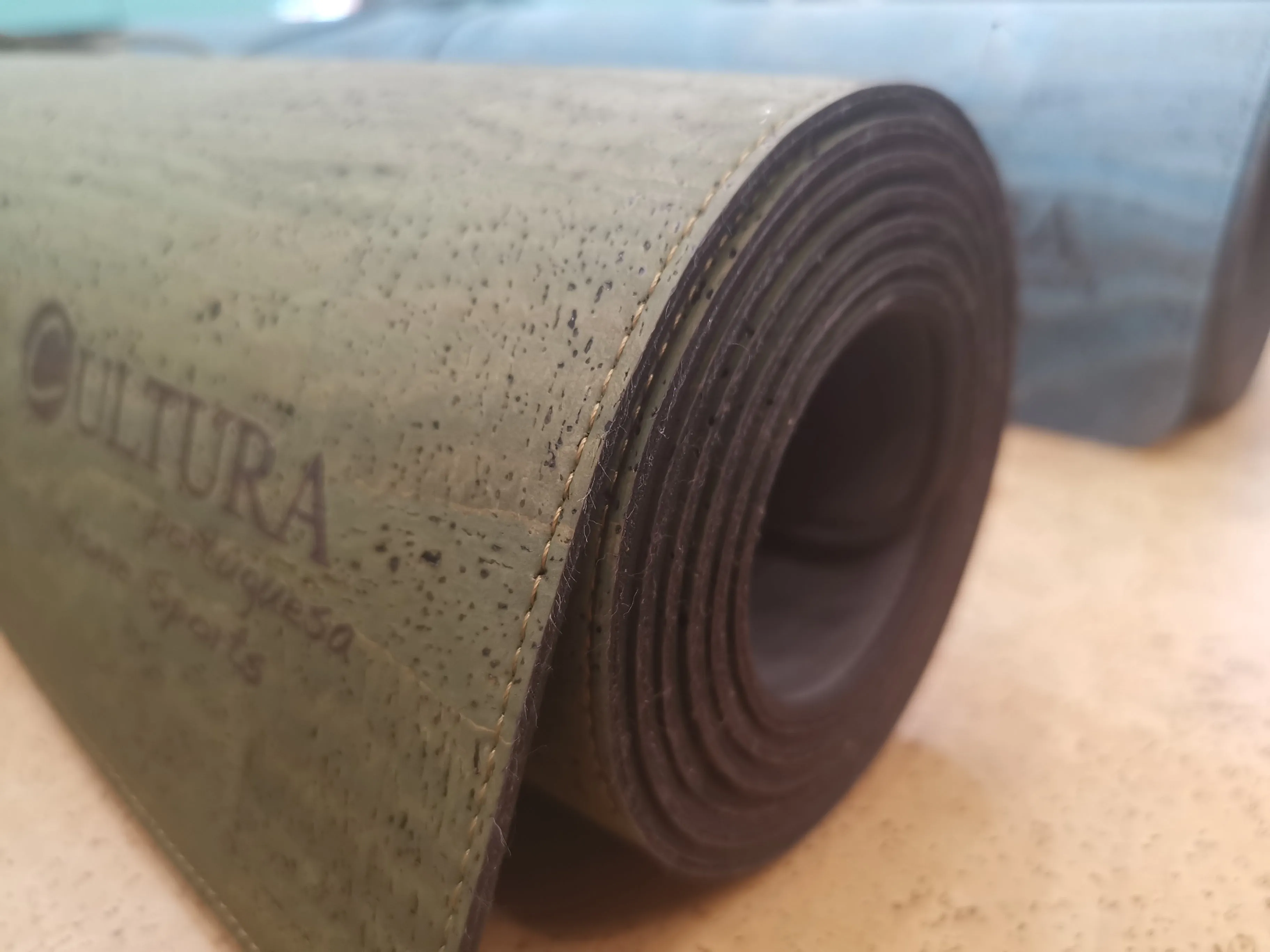 Cork Yoga Pilates Mat - Coloured Cork - Home Sports - Made in Portugal