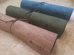 Cork Yoga Pilates Mat - Coloured Cork - Home Sports - Made in Portugal