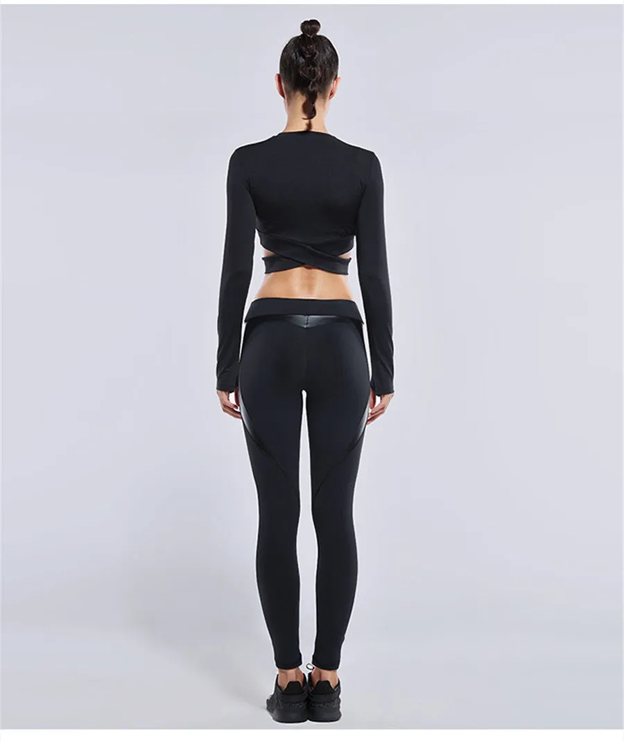 Criss Cross Yoga Top