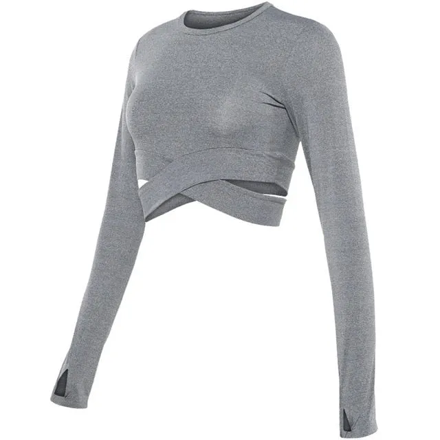 Criss Cross Yoga Top