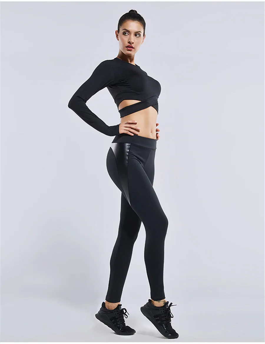 Criss Cross Yoga Top