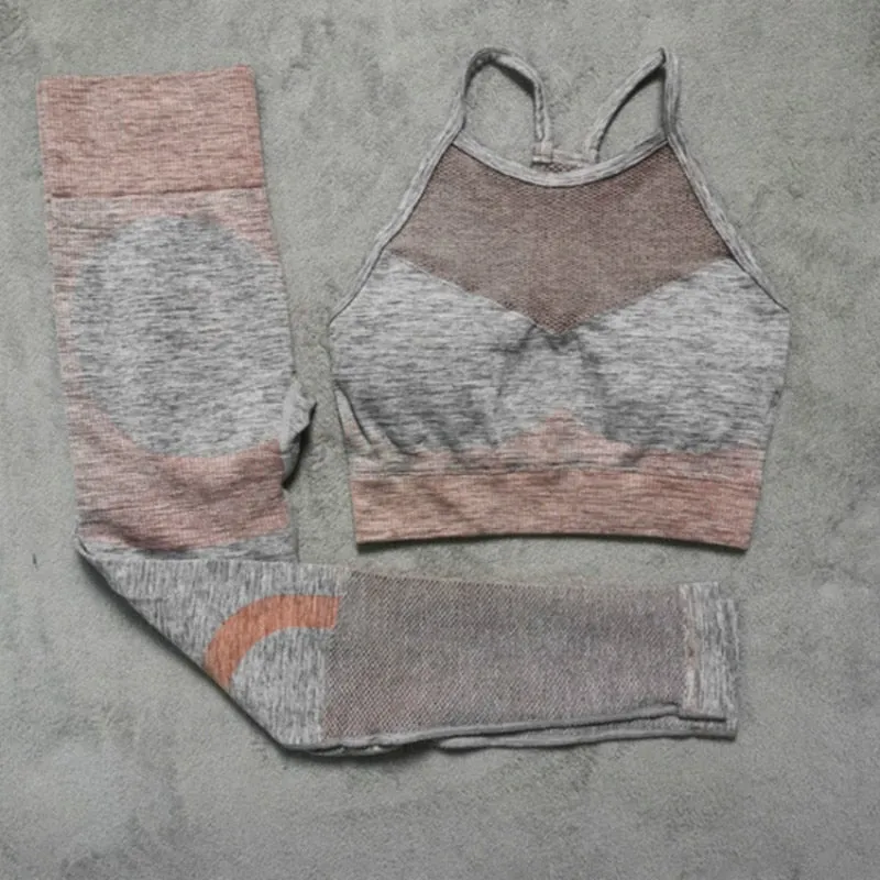 Crop Top Women's sports suit for fitness