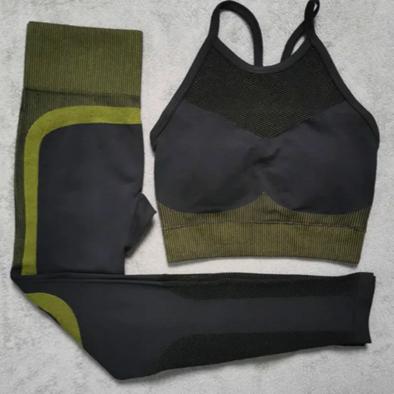 Crop Top Women's sports suit for fitness