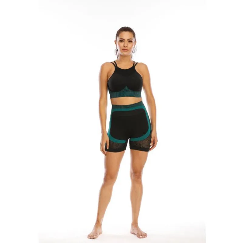 Crop Top Women's sports suit for fitness