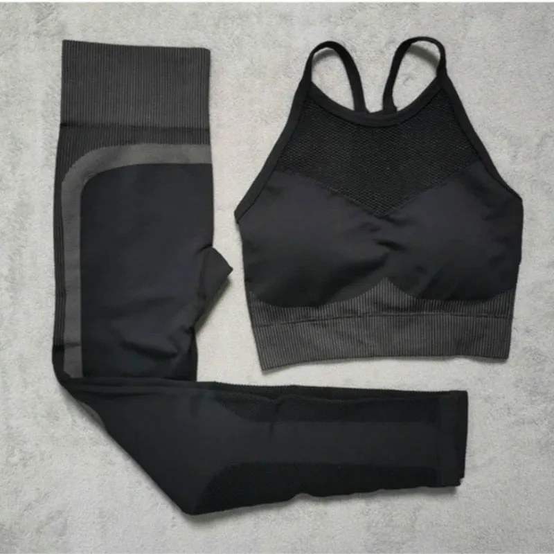 Crop Top Women's sports suit for fitness