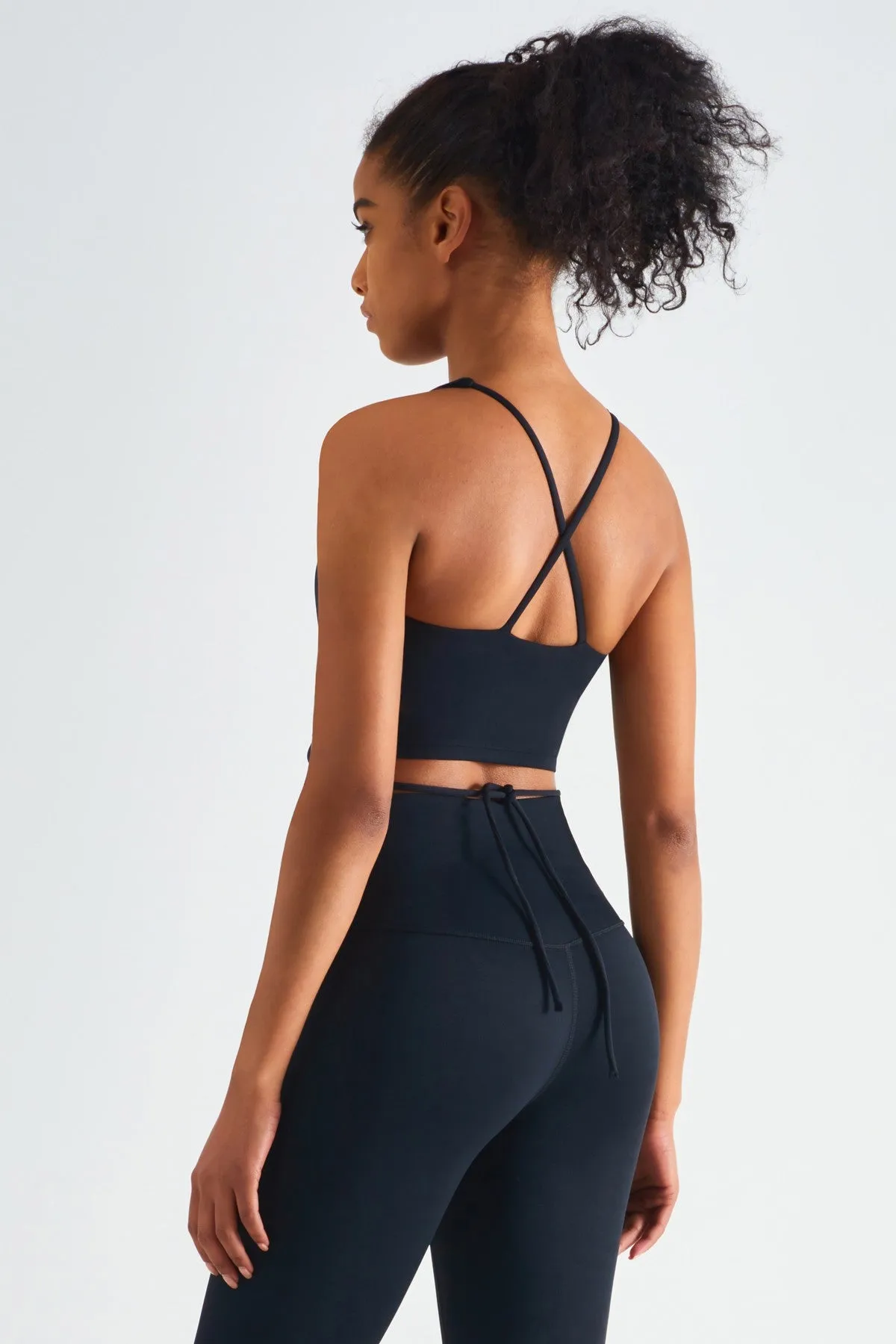 Crossover Straps Sports Bra