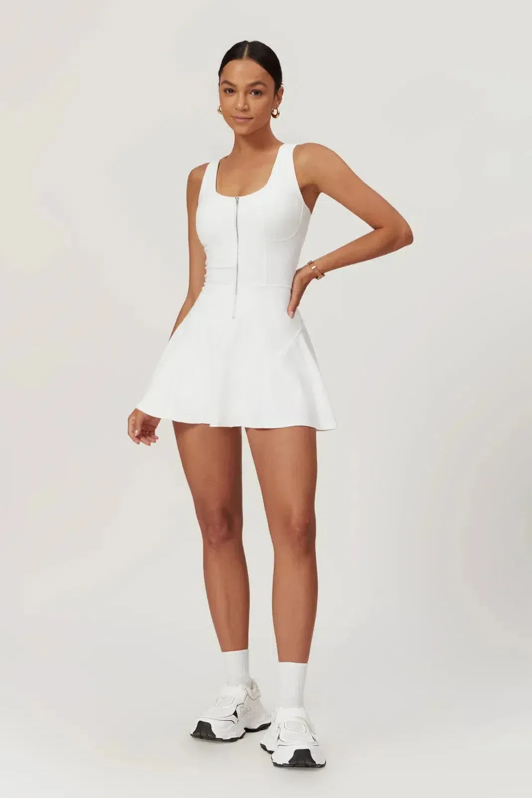 Delphine – Built-in shorts – Active mini dress