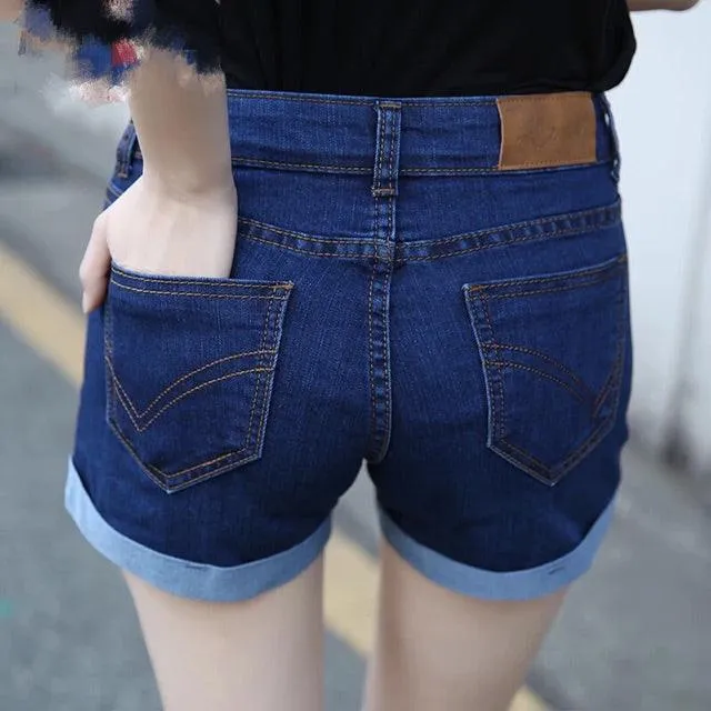 Denim shorts stretchable assorted - S48746