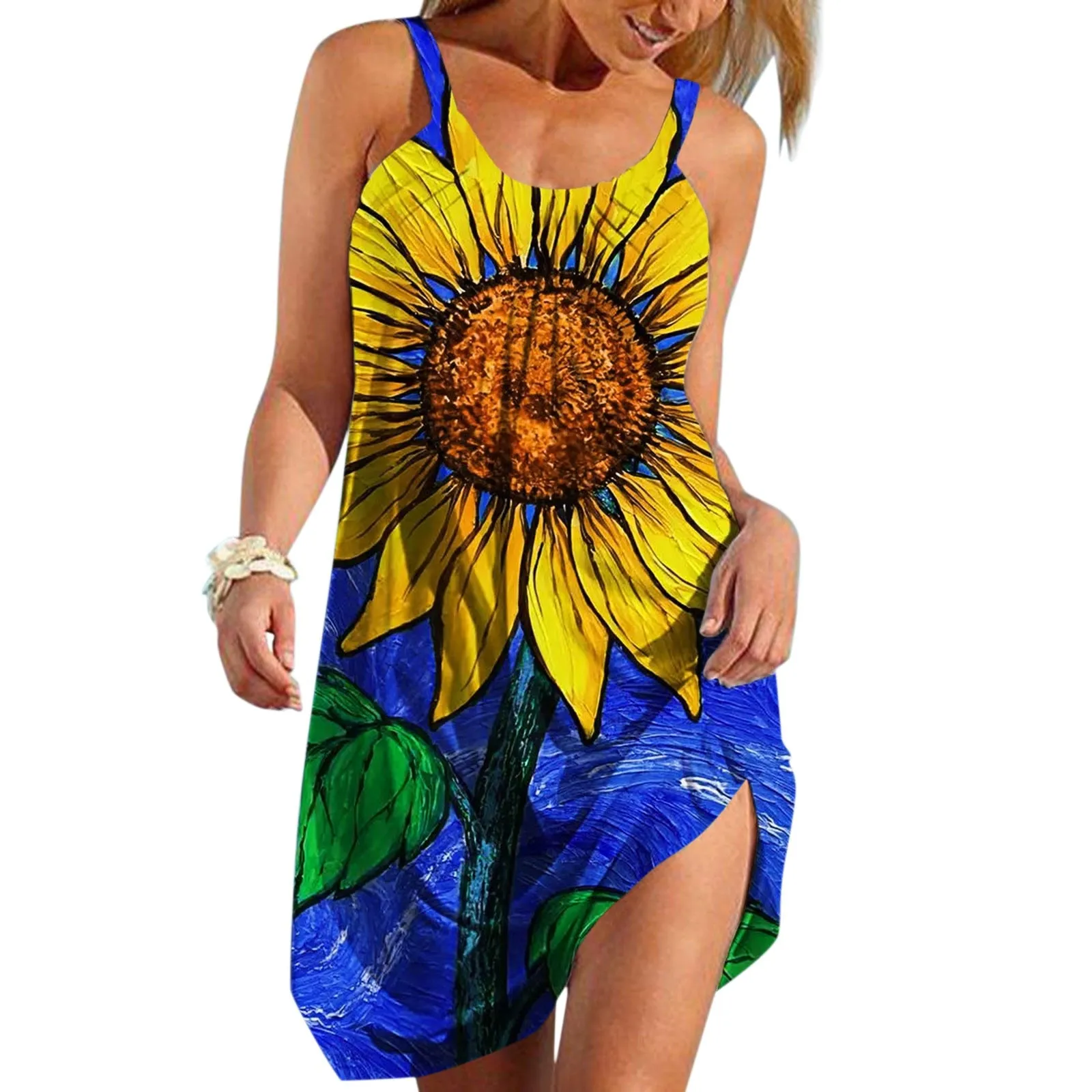 Feather light Chic Beach Dress - Culture Heaven Special