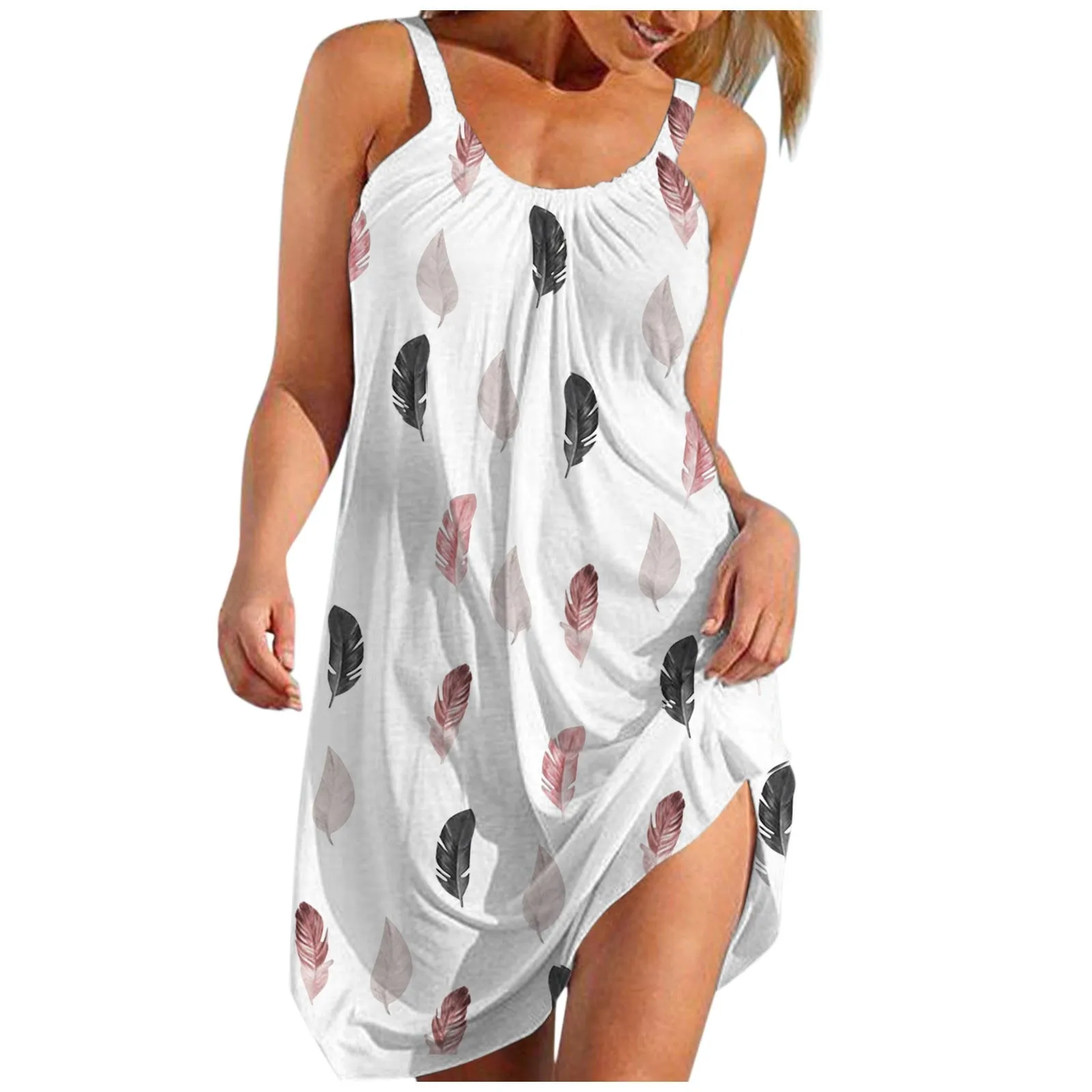 Feather light Chic Beach Dress - Culture Heaven Special