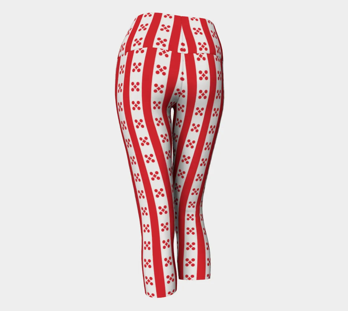 Gingham Yoga Capris