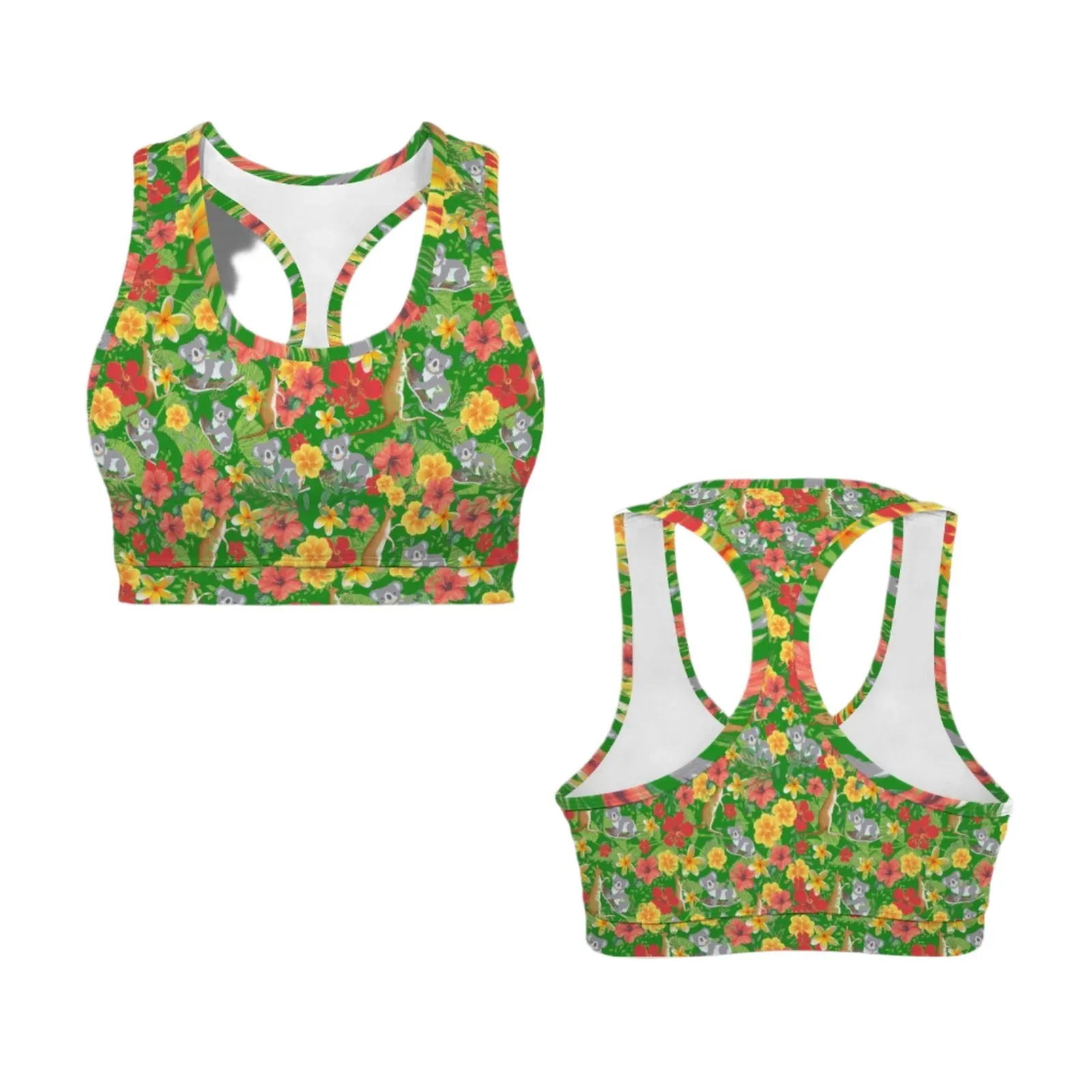 Hawaiian Australian Green Sports Top up to 5 XL (FWS)