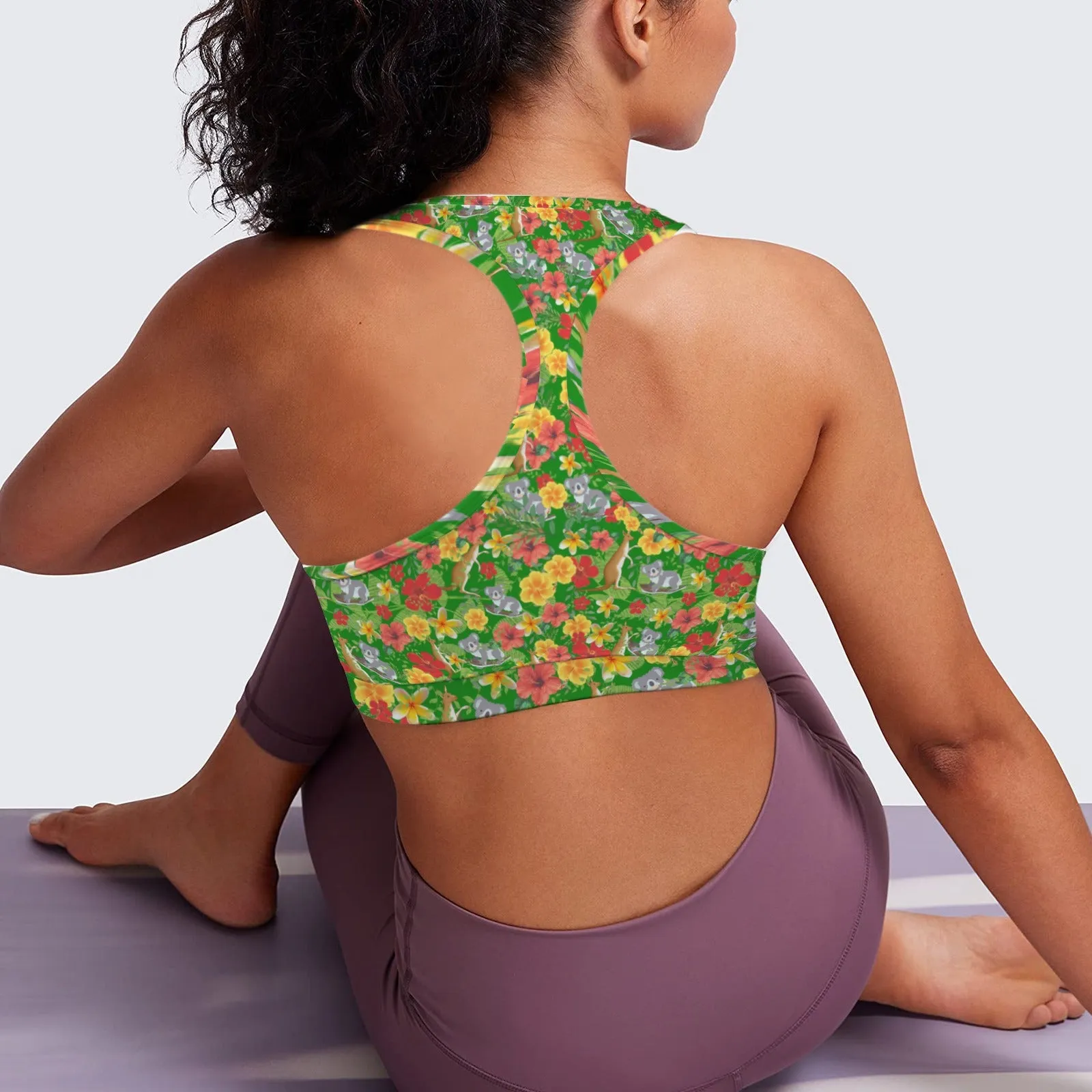 Hawaiian Australian Green Sports Top up to 5 XL (FWS)