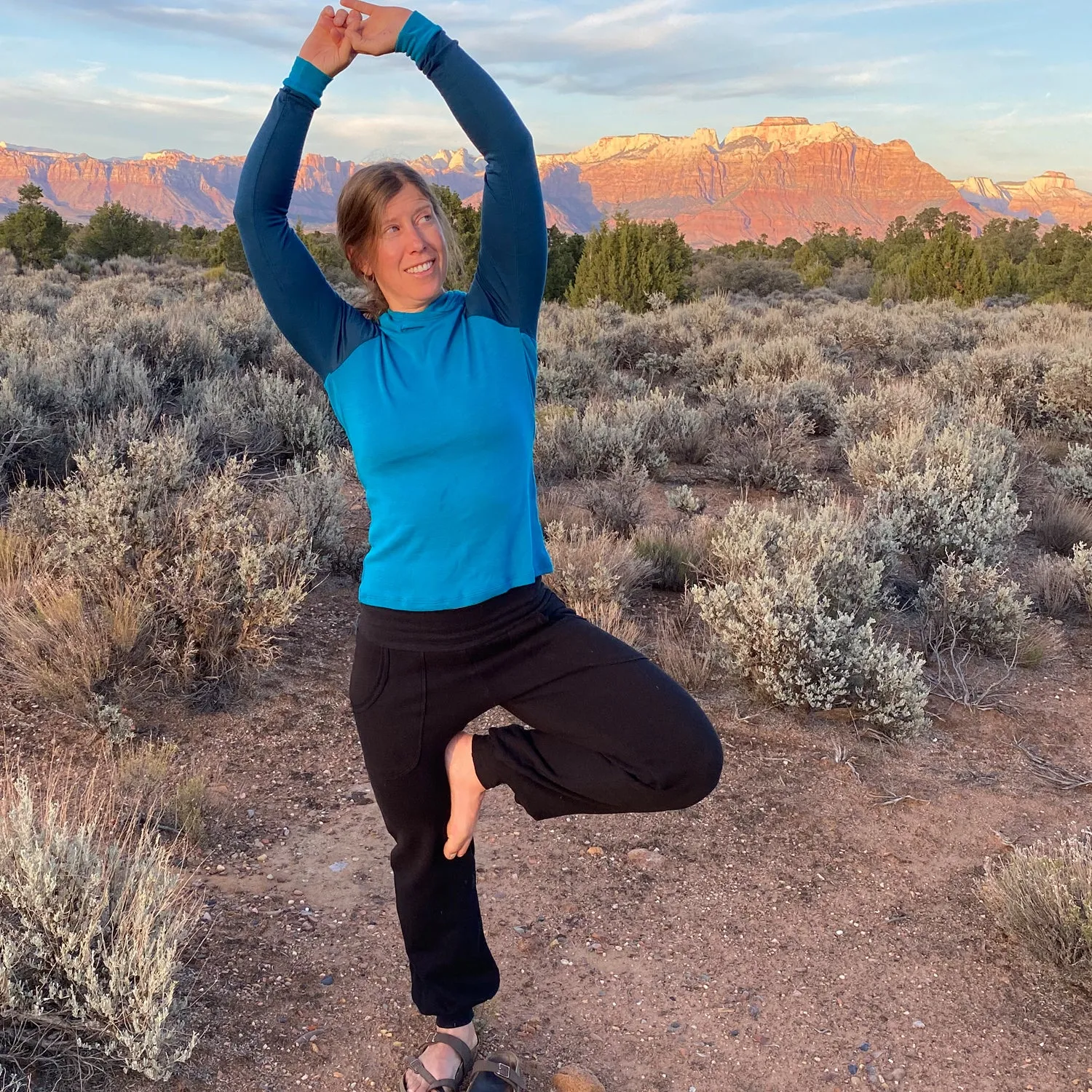 Hemp Fleece "Dreamy" Nomad Pant ~ Organic Yoga Clothing