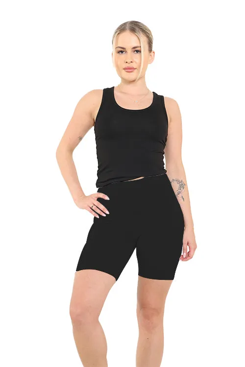 Ladies Over Knee Cotton Cycling Shorts