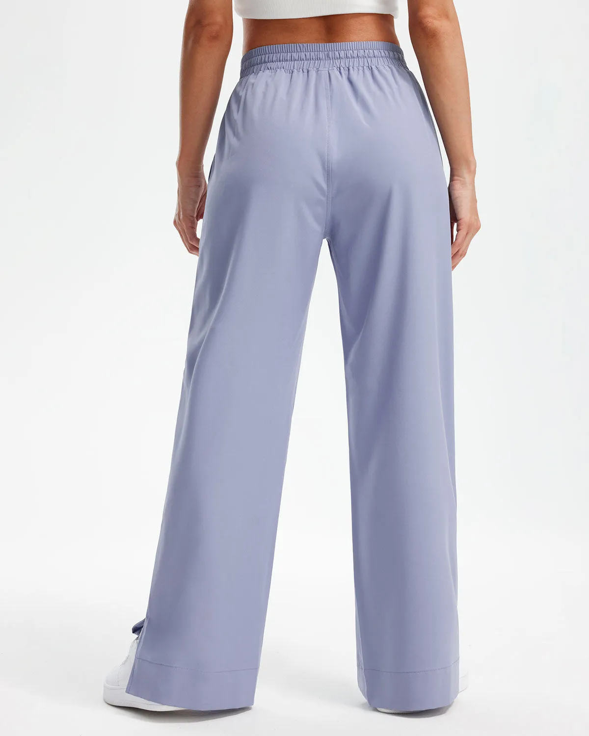 Libin Women's 29" High Waist Loose Casual  Wide Leg Pants