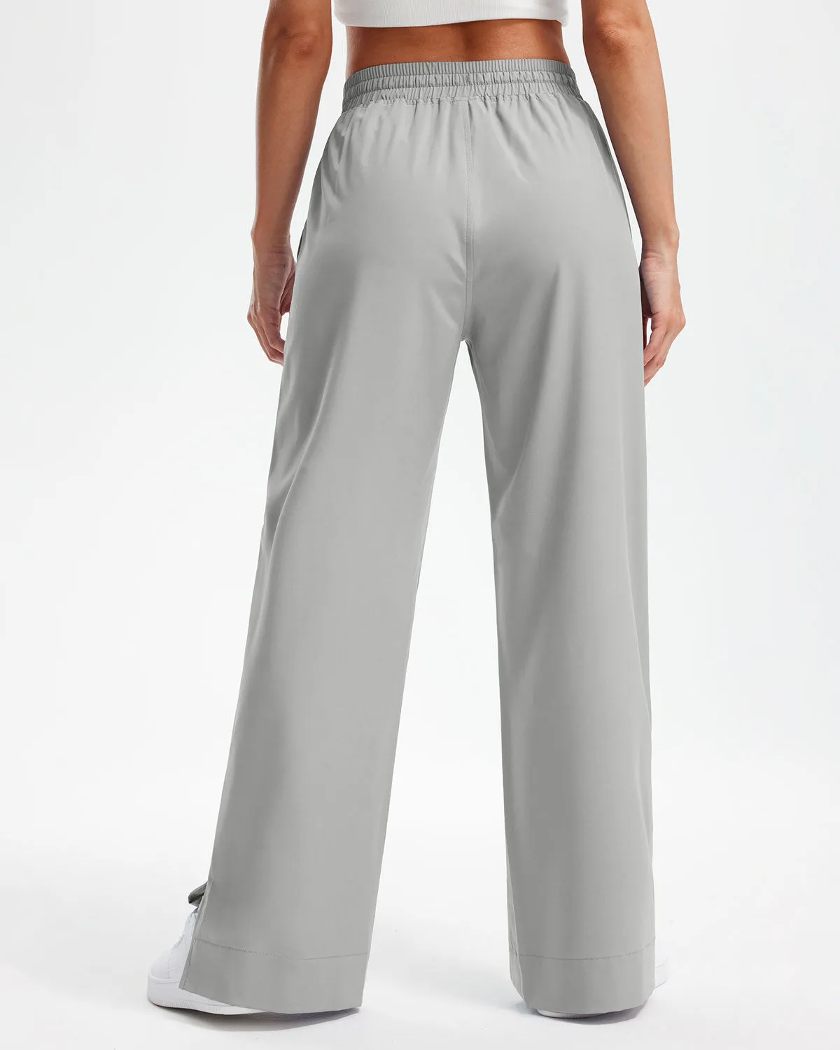 Libin Women's 29" High Waist Loose Casual  Wide Leg Pants