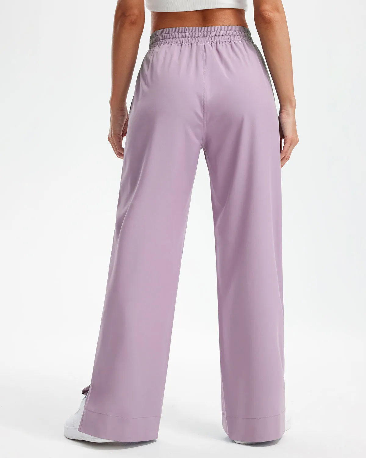 Libin Women's 29" High Waist Loose Casual  Wide Leg Pants