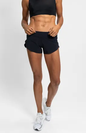 Little Black Women's Running Shorts