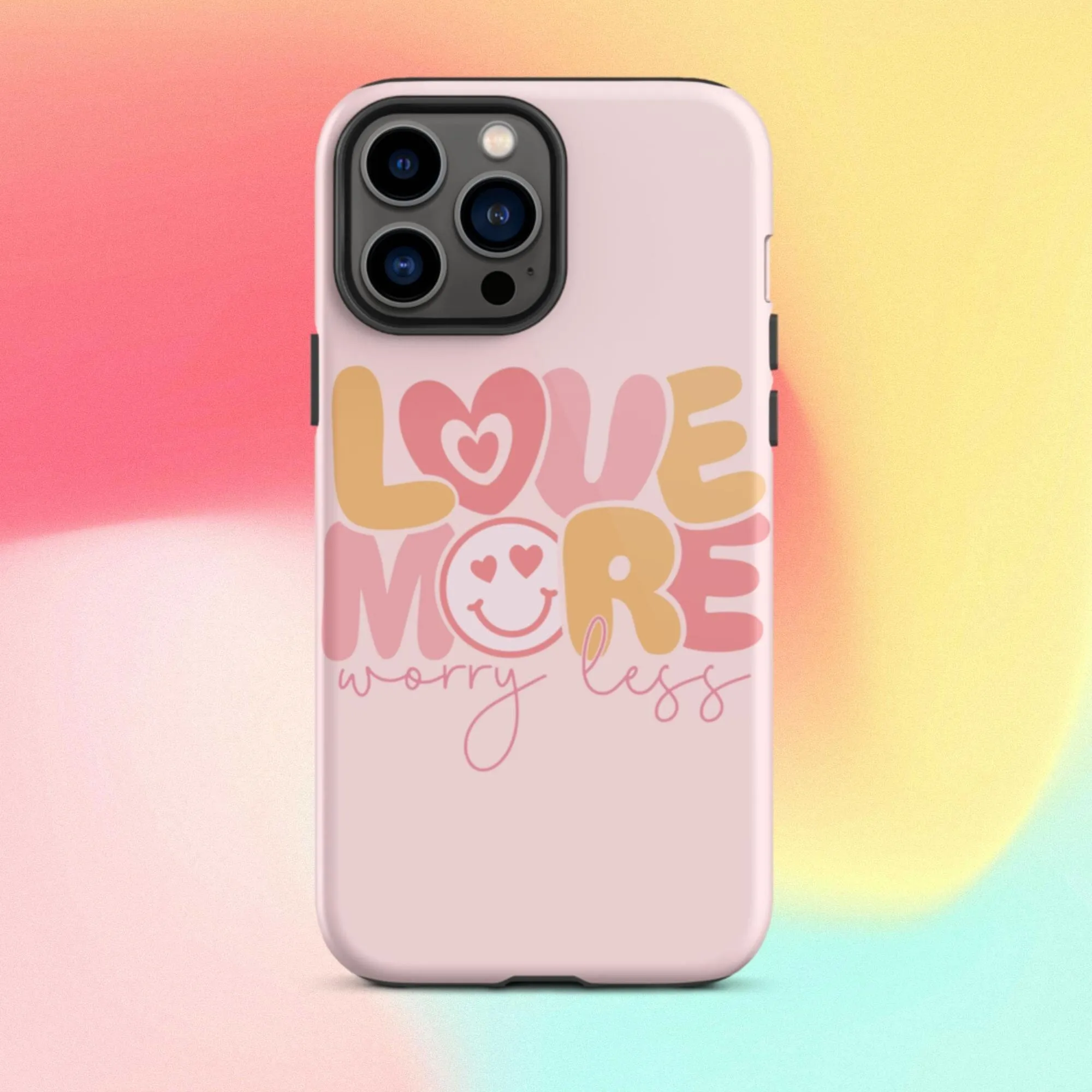 Love More Worry Less iPhone Case - KBB Exclusive