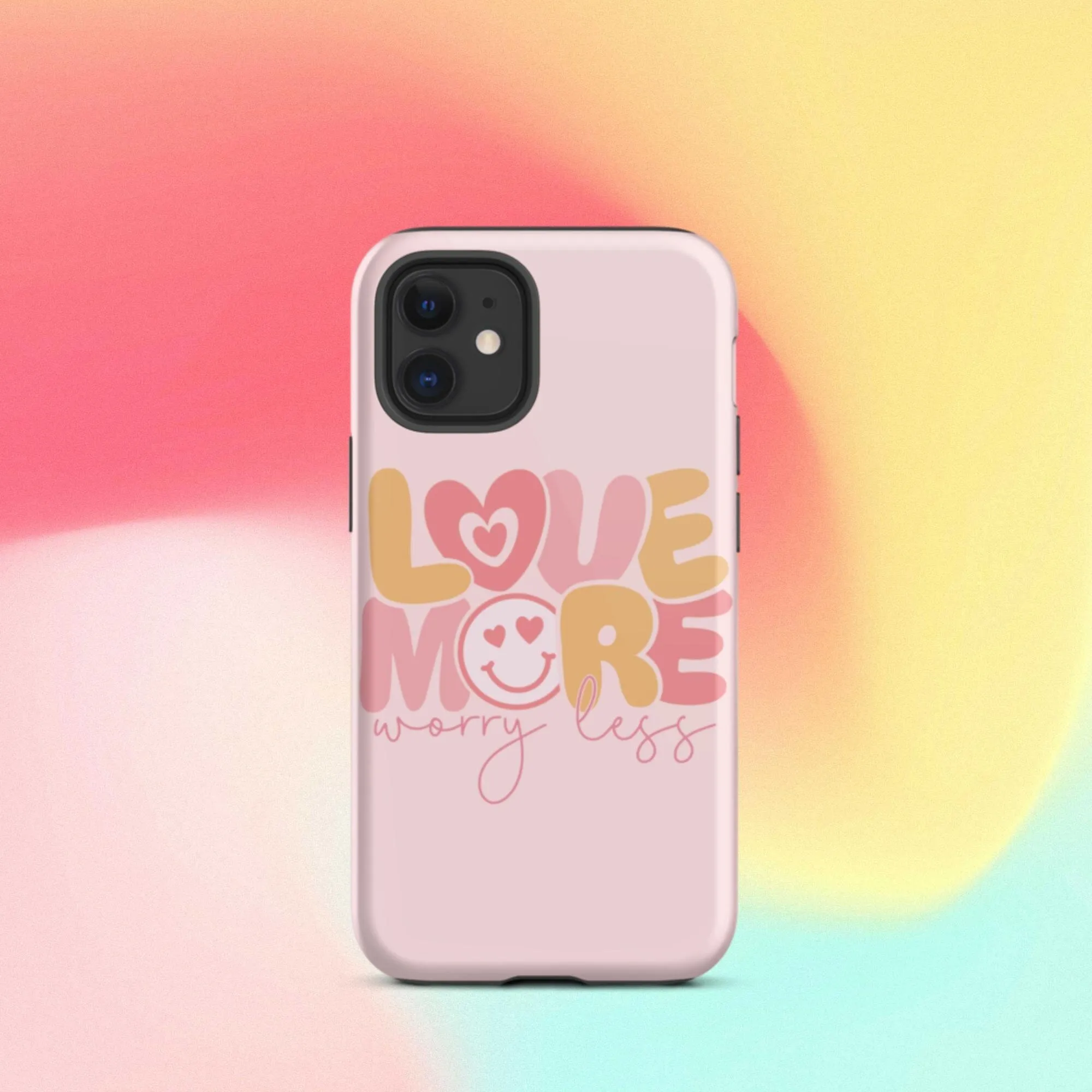 Love More Worry Less iPhone Case - KBB Exclusive