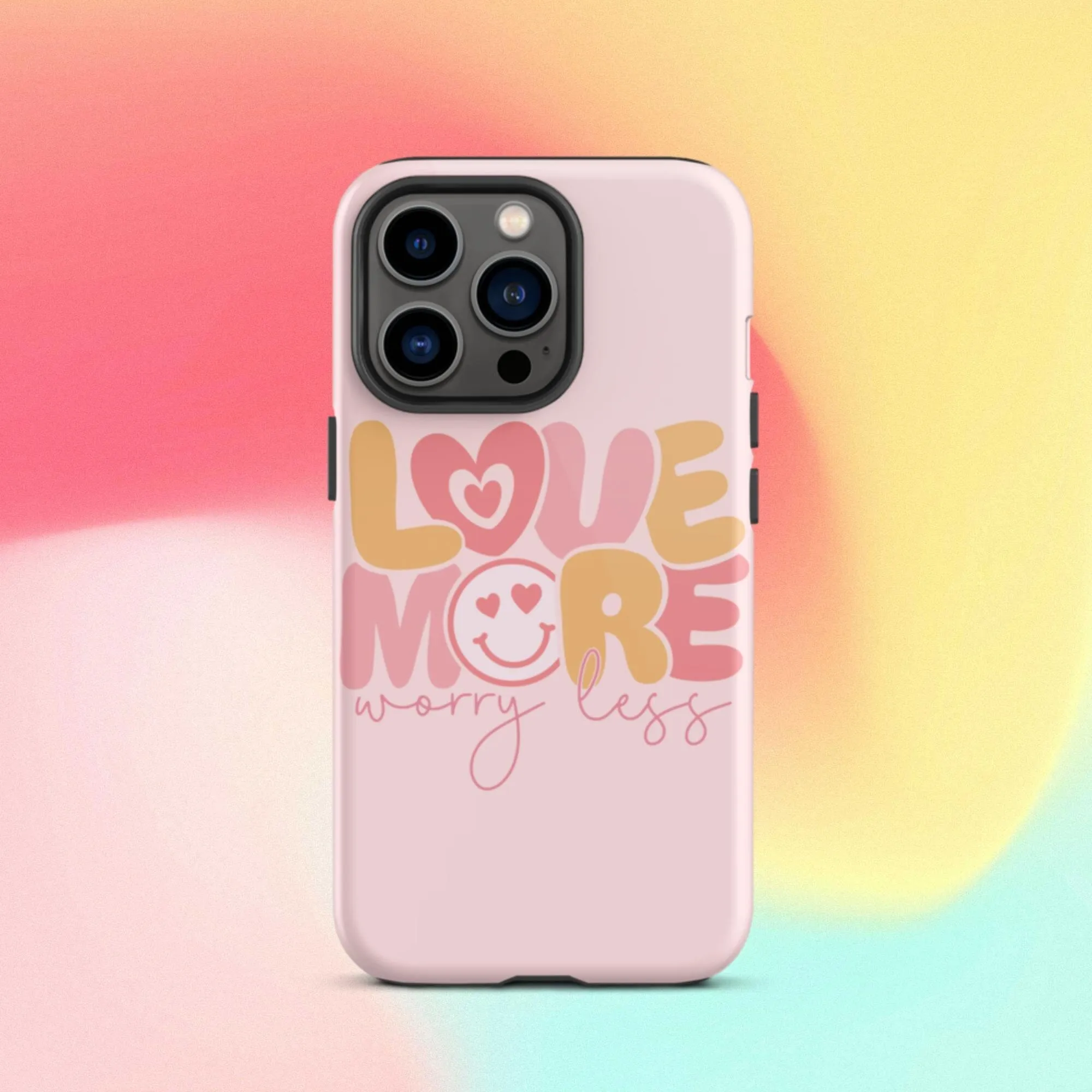 Love More Worry Less iPhone Case - KBB Exclusive