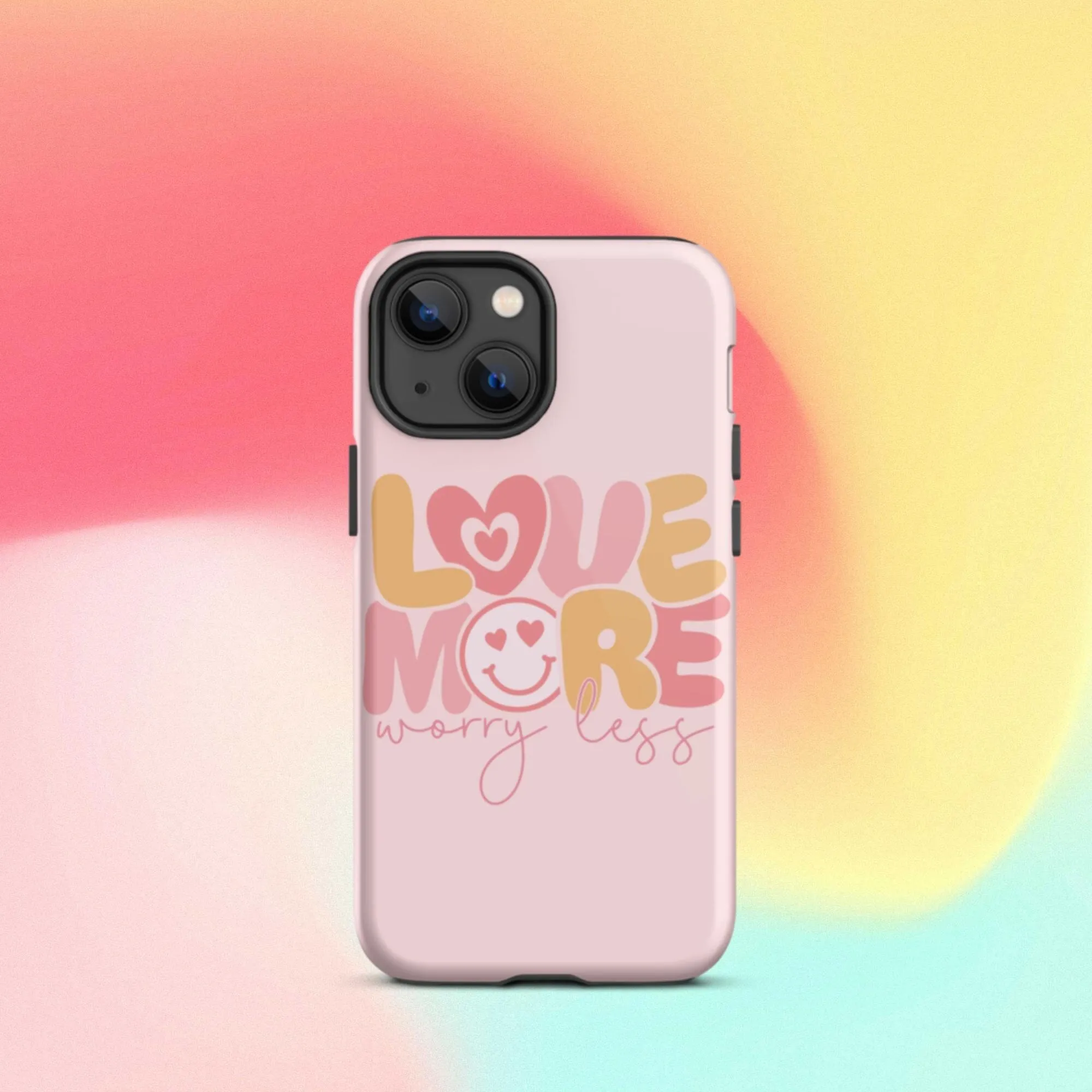 Love More Worry Less iPhone Case - KBB Exclusive