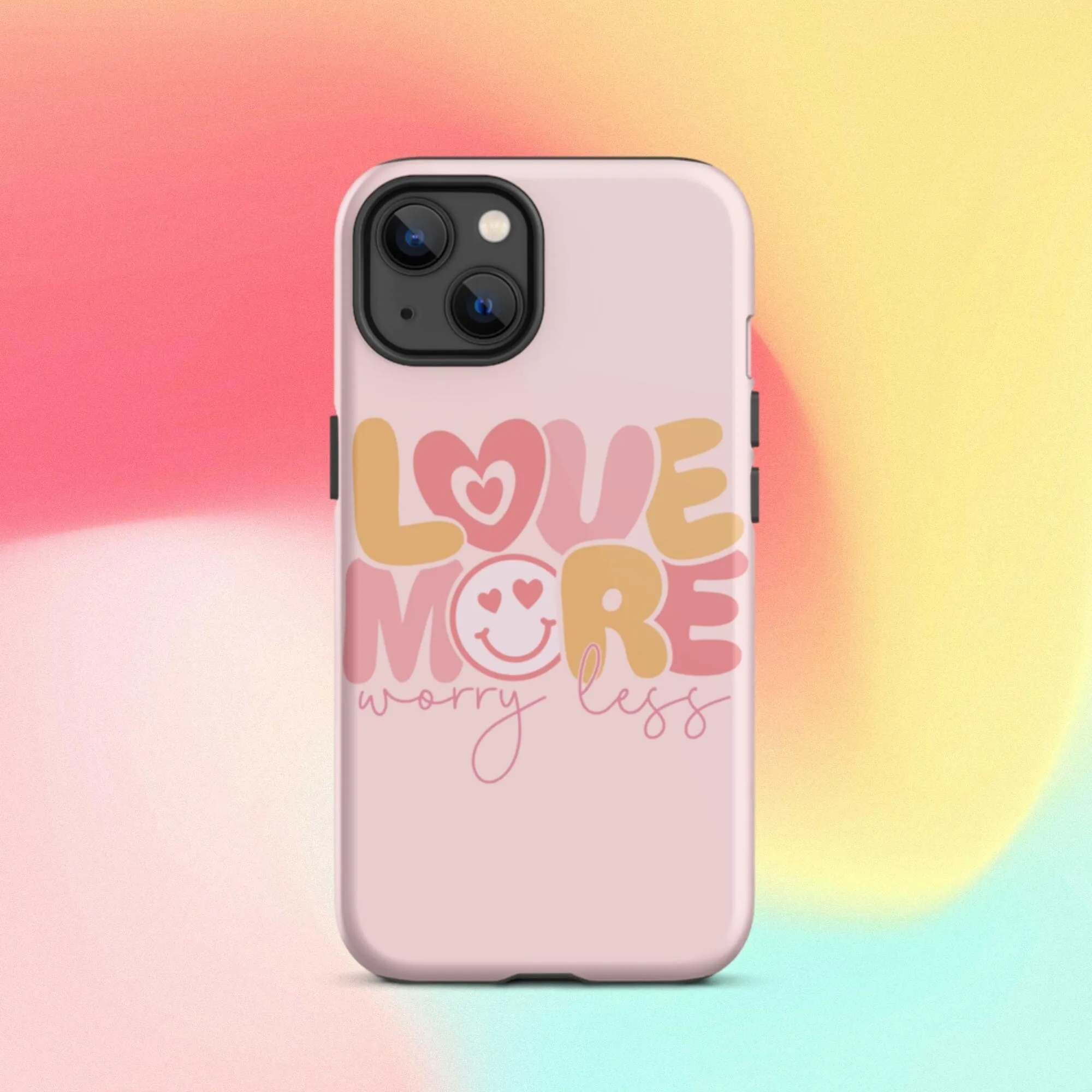 Love More Worry Less iPhone Case - KBB Exclusive