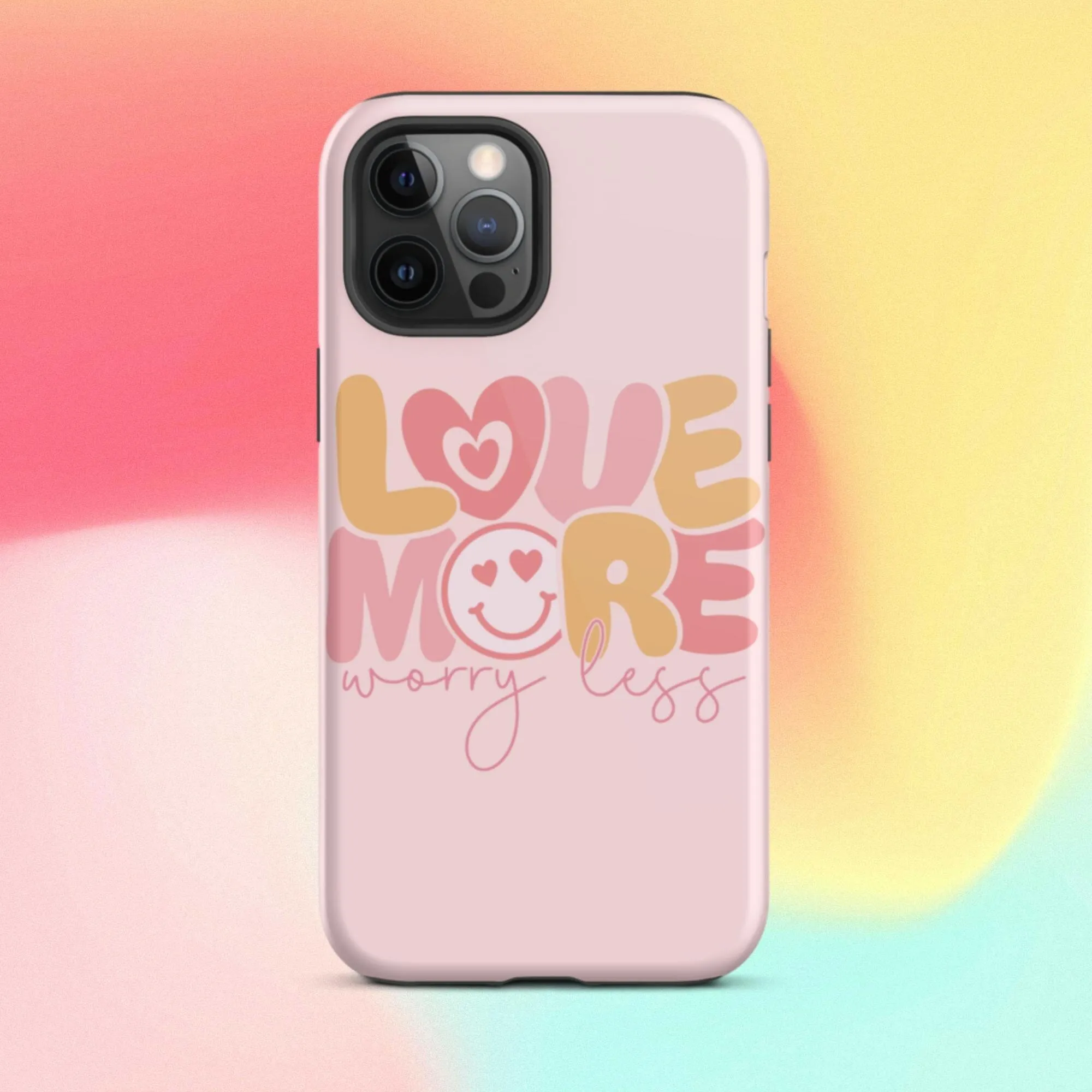 Love More Worry Less iPhone Case - KBB Exclusive