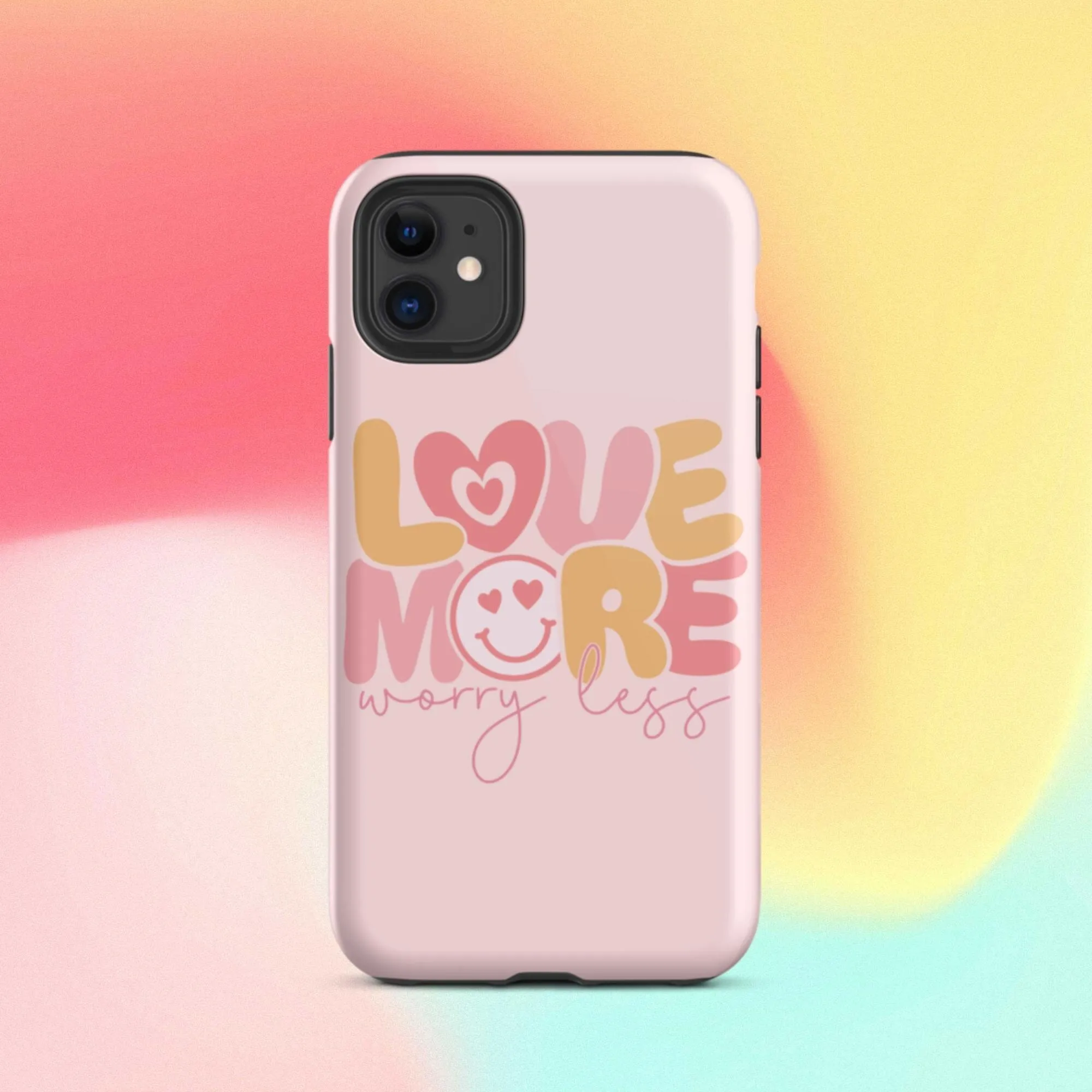 Love More Worry Less iPhone Case - KBB Exclusive