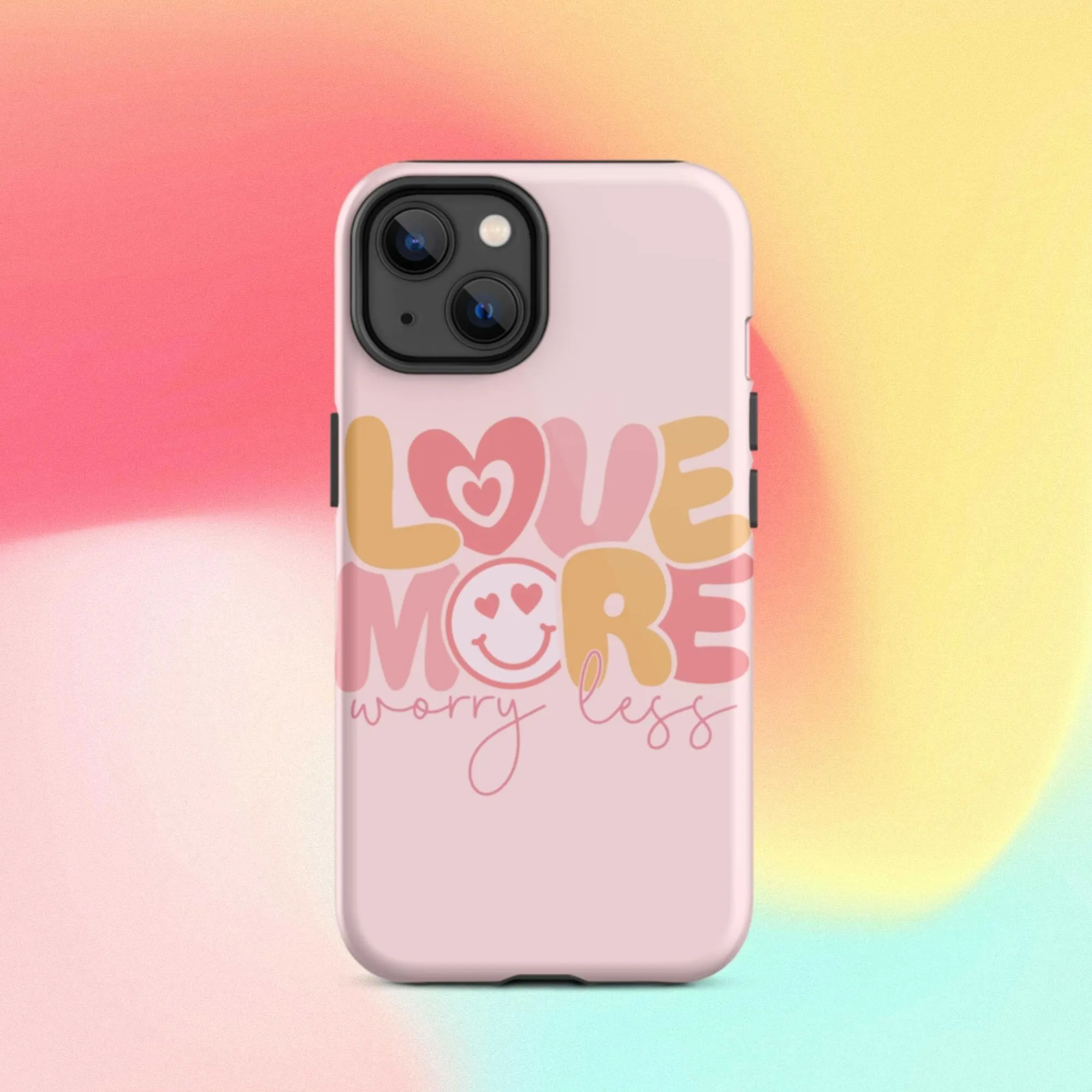 Love More Worry Less iPhone Case - KBB Exclusive